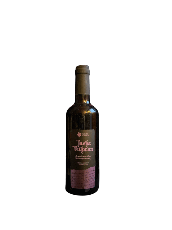 Jaska Viikman, chokeberry-blueberry wine